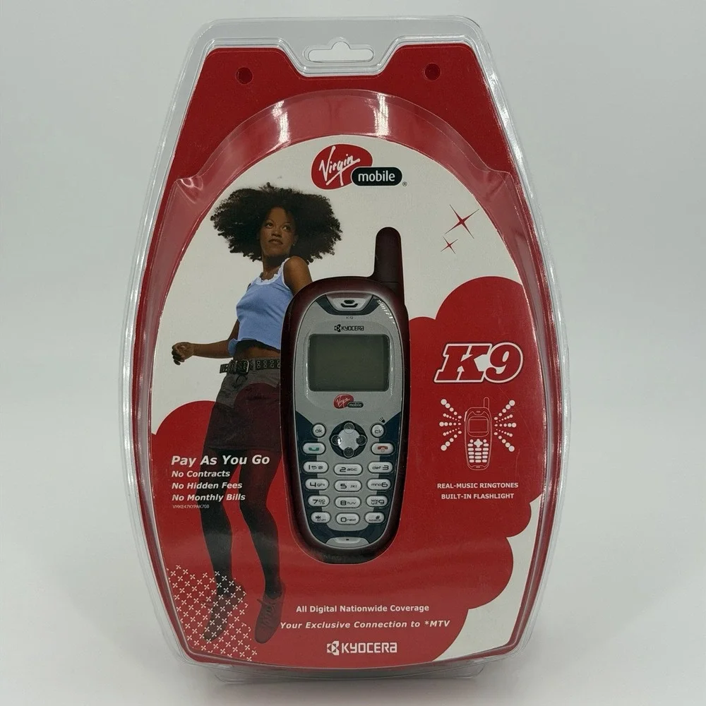 Kyocera K9 - Candy Bar Style Cellular Phone for Virgin Mobile